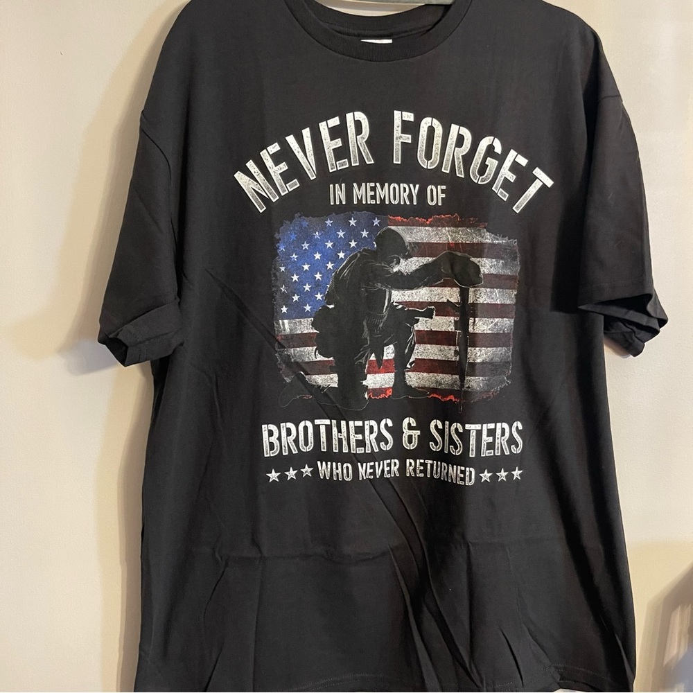 Black Graphic Men's Shirt